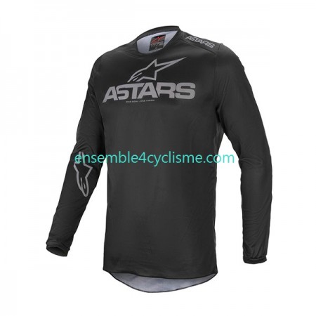 Maillot VTT/Motocross Manches Longues 2023 Alpinestars FLUID GRAPHITE N001